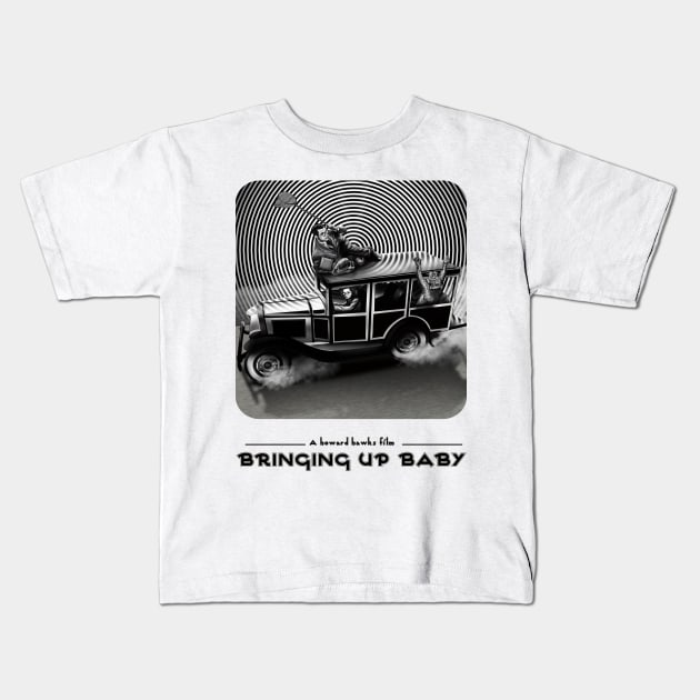 Bringing Up Baby Kids T-Shirt by antony12